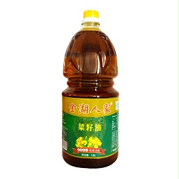 金湖人家浓香小榨菜籽油1.8L