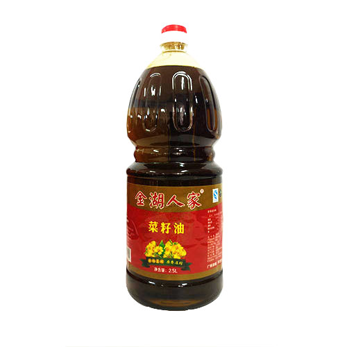 金湖人家原香压榨菜籽油2.5L