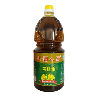 金湖人家浓香小榨菜籽油1.8L