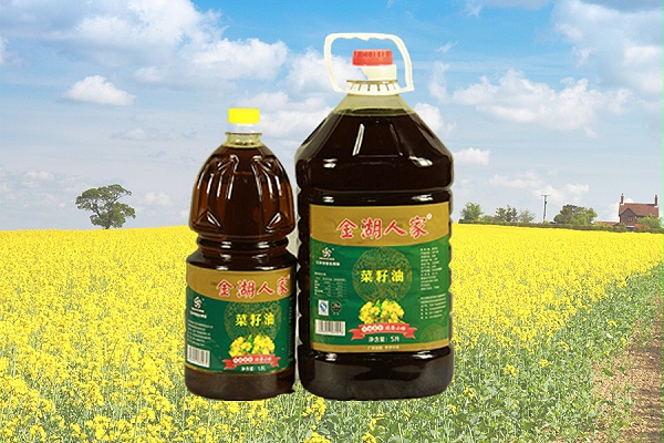 金湖人家浓香小榨菜籽油